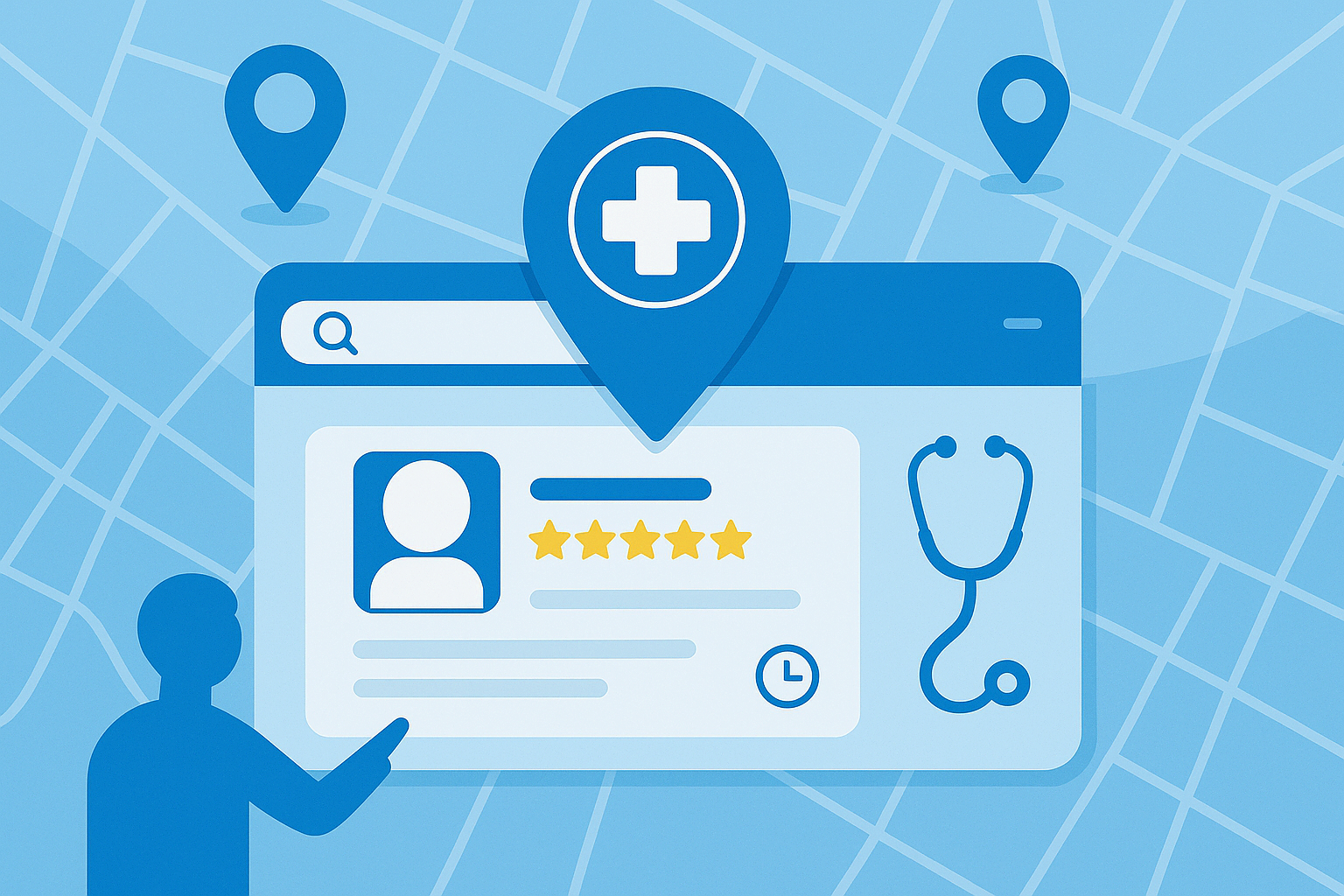 Abstraktes Bild zur Webentwicklung